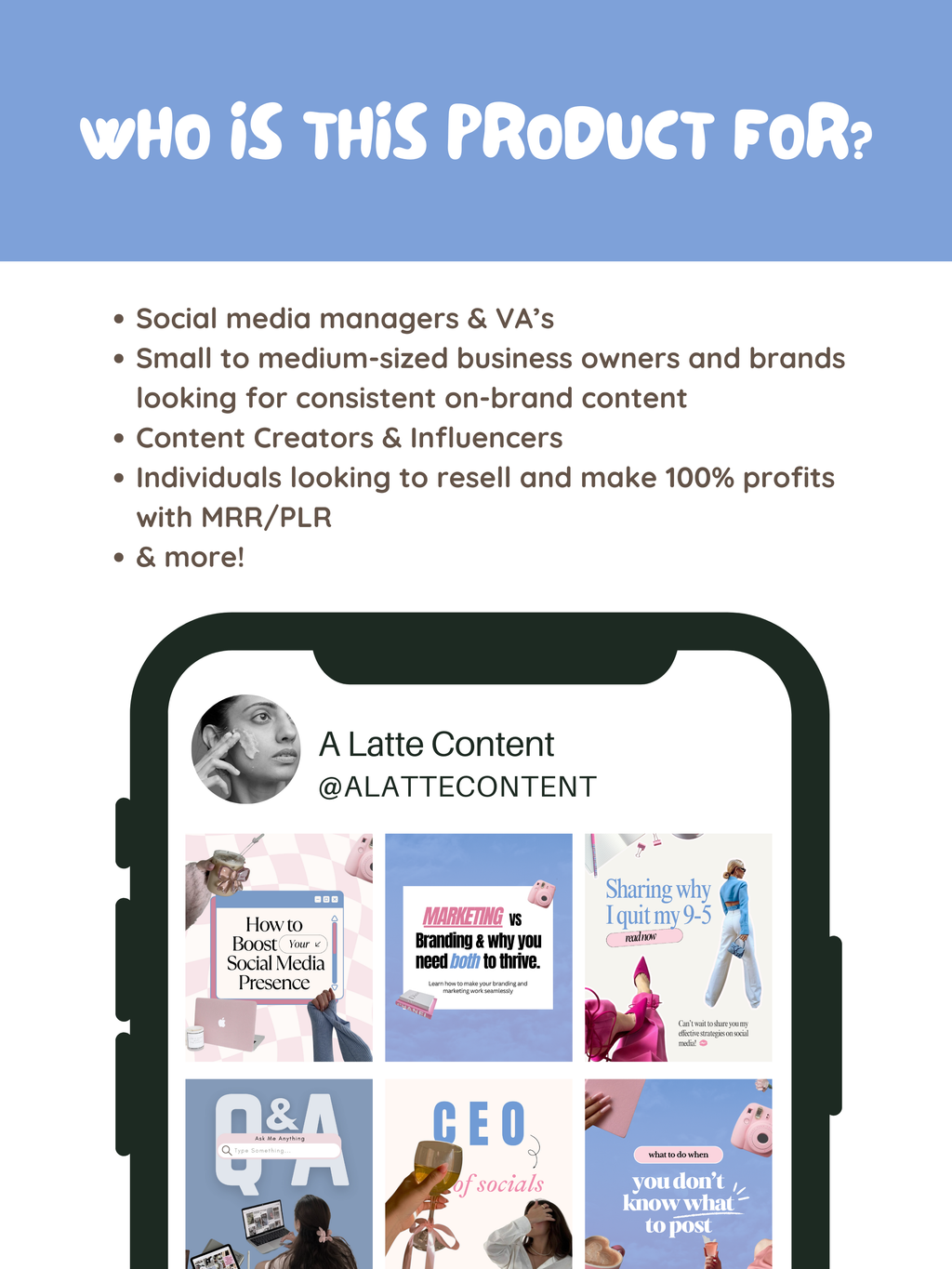 Pastel Aesthetic Instagram Carousel Templates