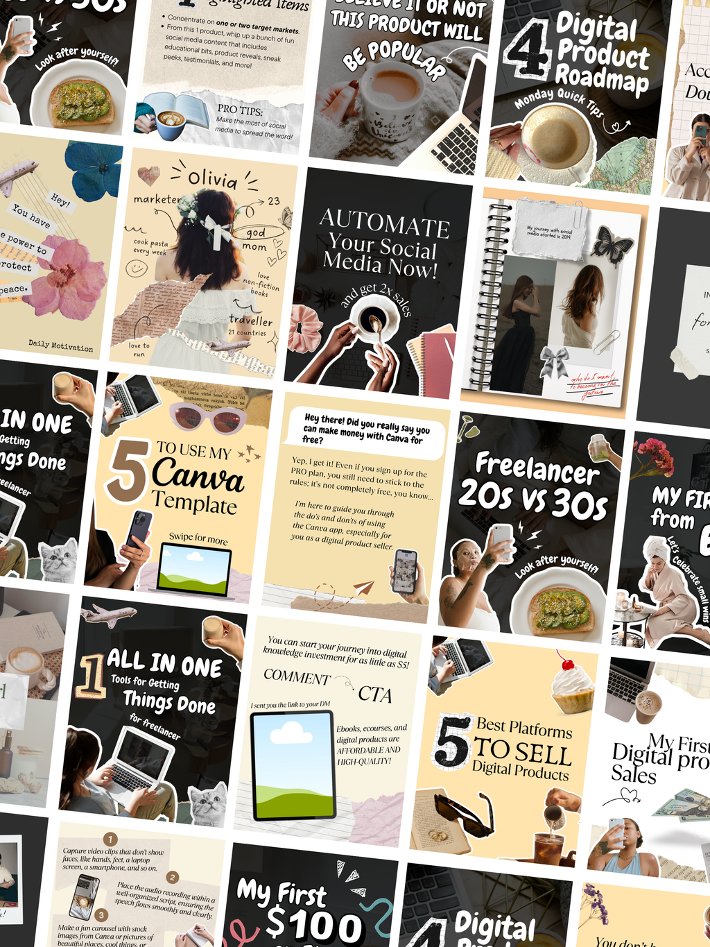 Trendy Scrapbook Carousels