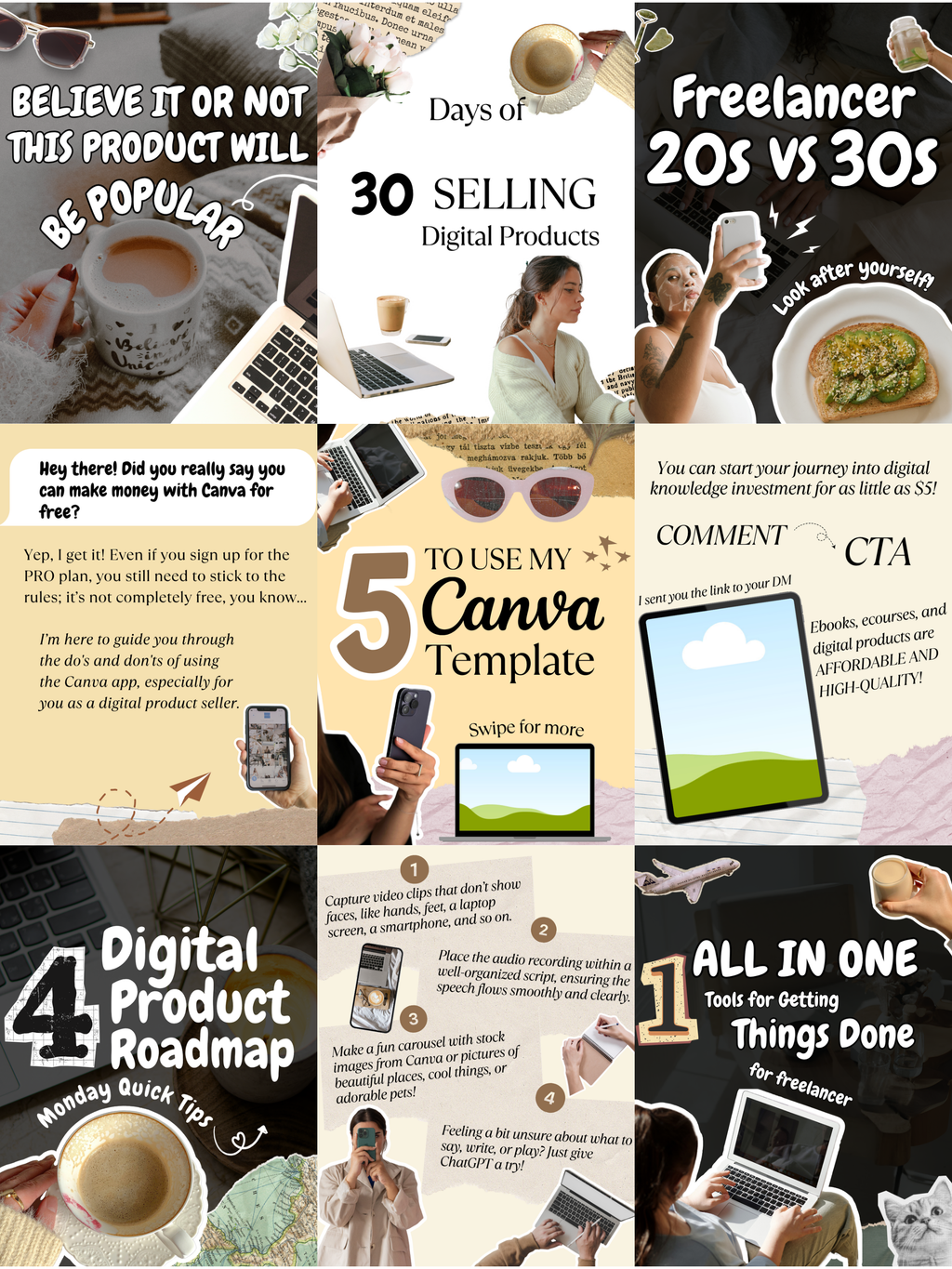 Trendy Scrapbook Carousels