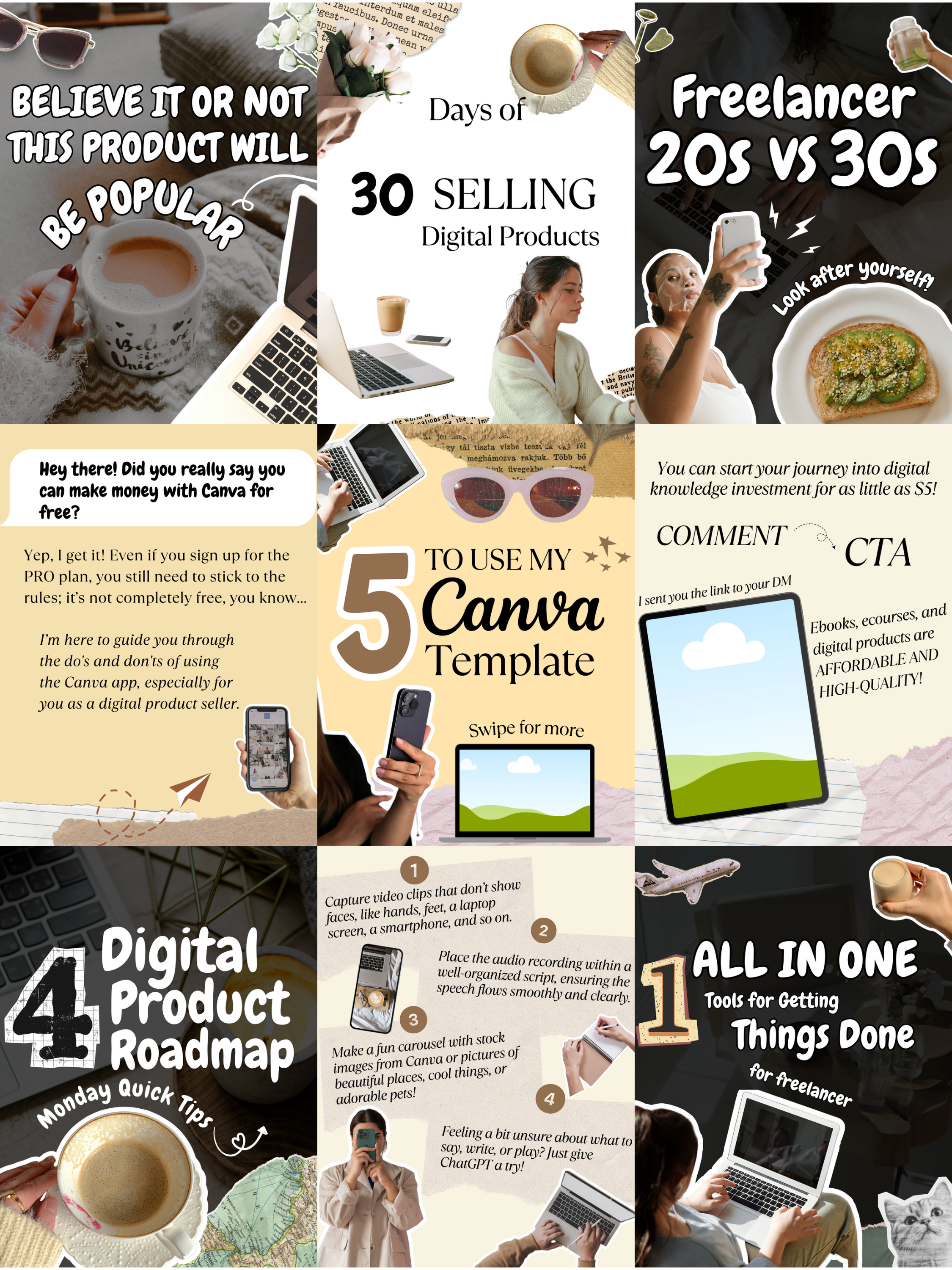 Trendy Scrapbook Carousels