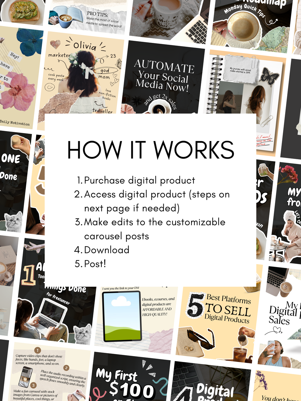 Trendy Scrapbook Carousels