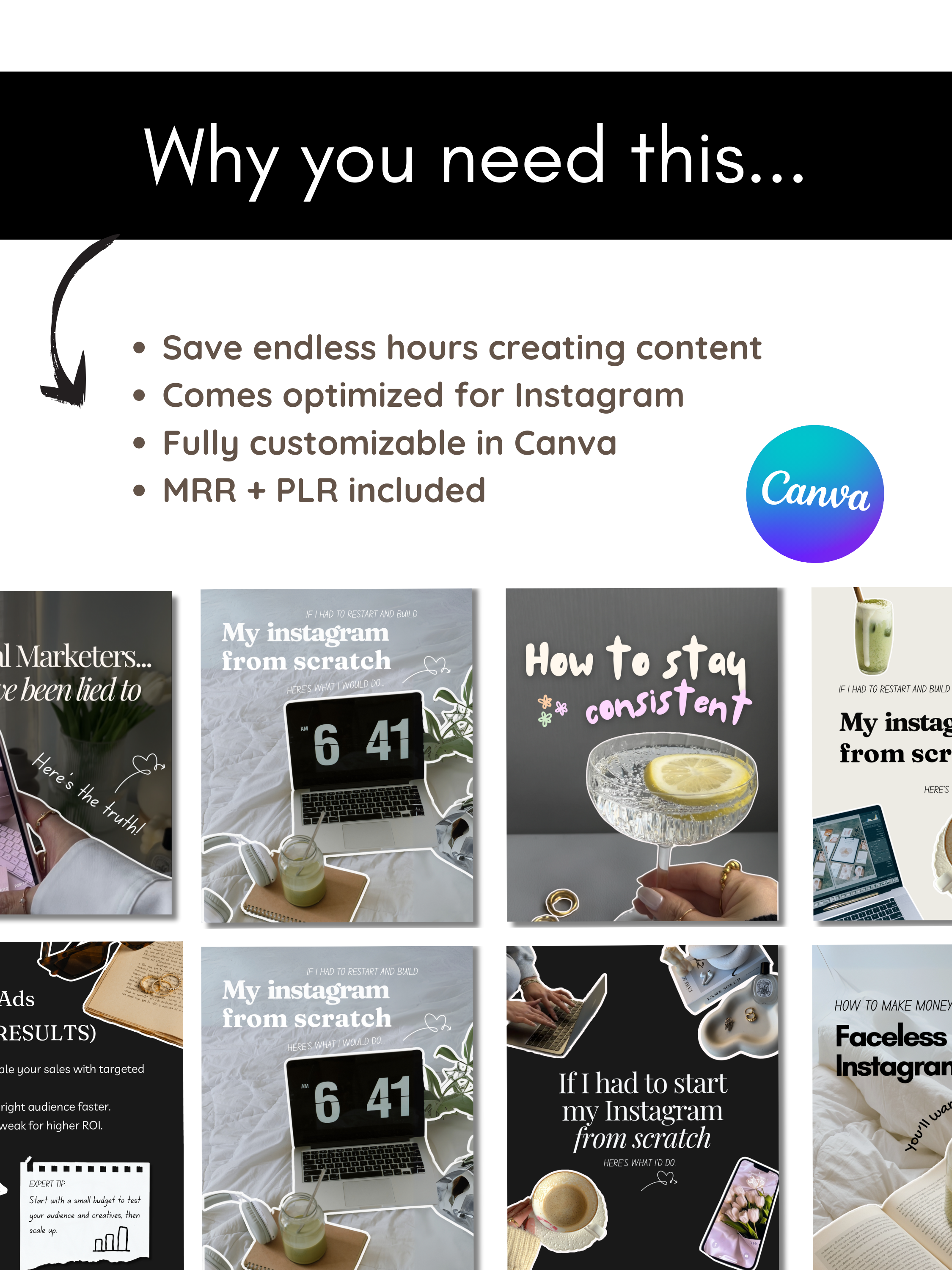 Aesthetic Carousel Templates