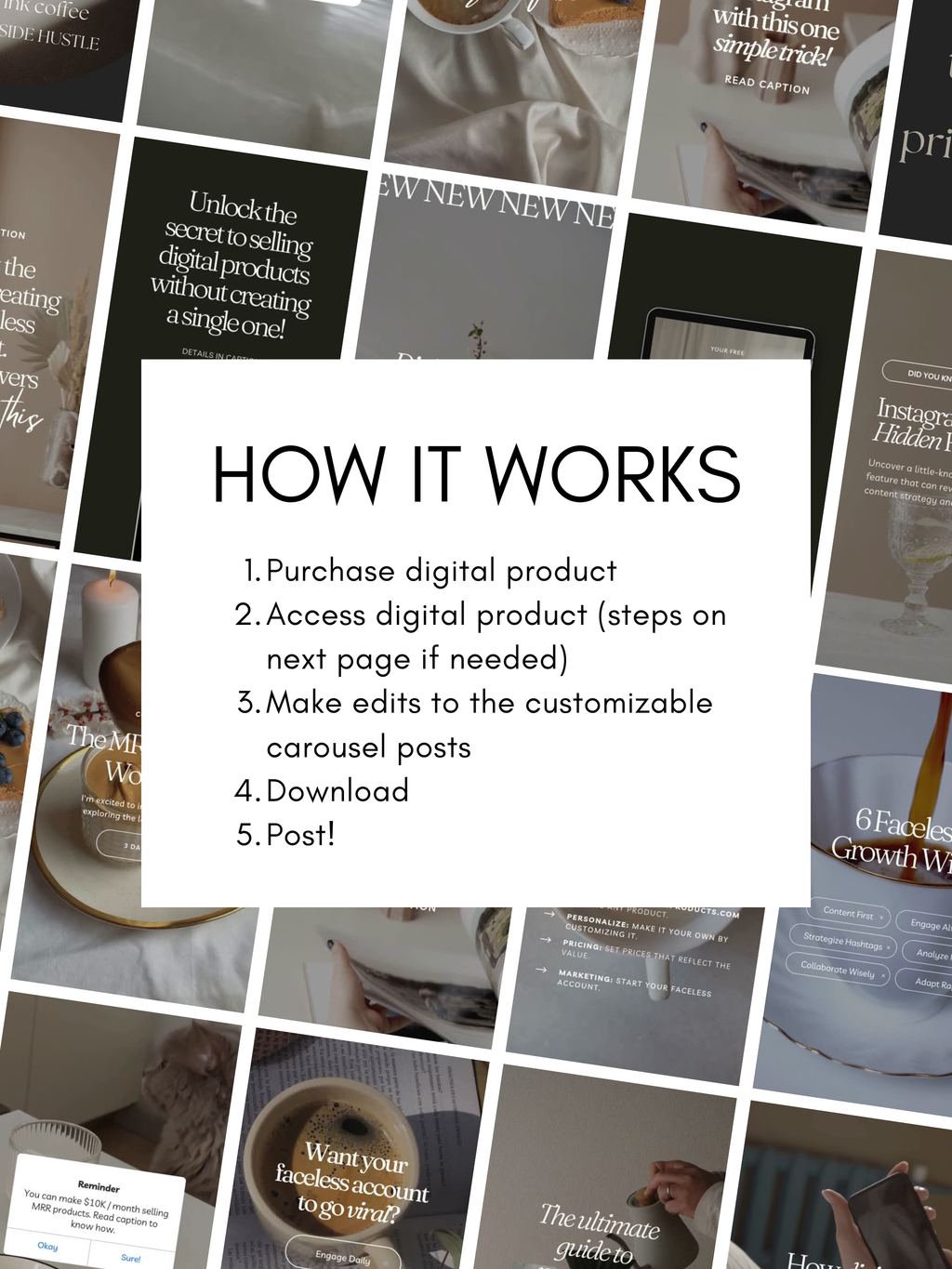 Viral Faceless Instagram Reels